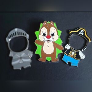 Dale Park Pal Outfits Pin With Pirate And Knight Magnetic Outfits